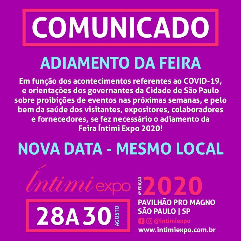 Comunicado Intimi Expo